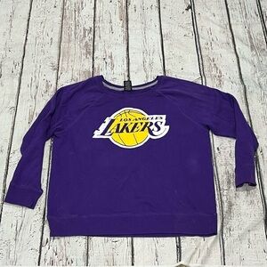 Women's Los Angeles Lakers NBA Basketball Crewneck Sweatshirt